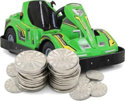 20 gettoni go-kart elettrici