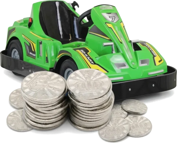 20 gettoni go-kart elettrici