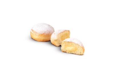 10 baby bomboloni alla crema