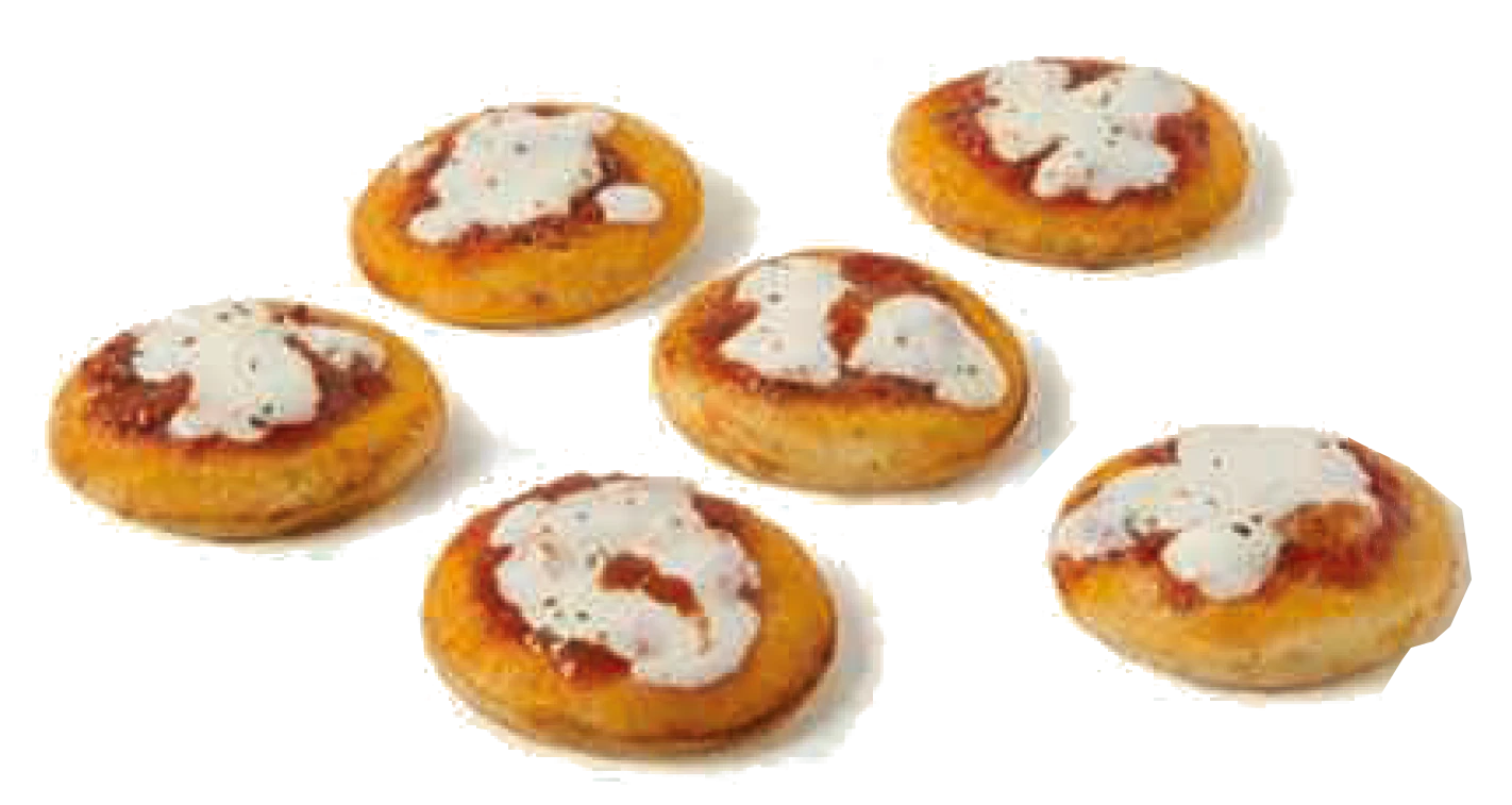 10 pizzette mignon