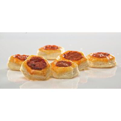 10 pizzette di pasta sfoglia